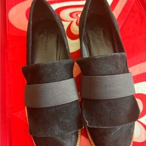 Vero Cucio Black Loafers